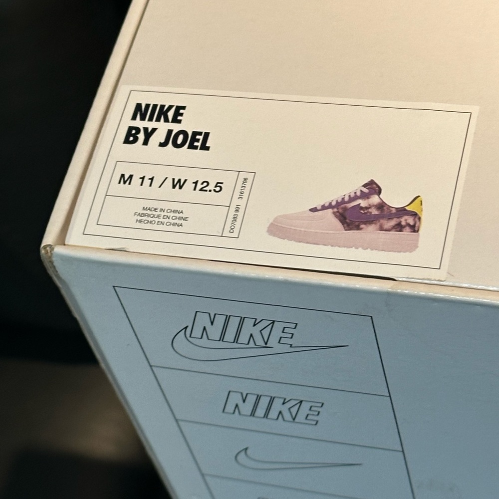 Nike By You Air Force 1 Men’s Sz 11 Custom Made  with og box golf/hike/walk - Picture 13 of 14